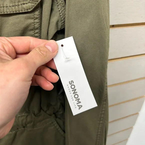 Sonoma Women's Utility Jacket in Olive - Picture 3 of 7